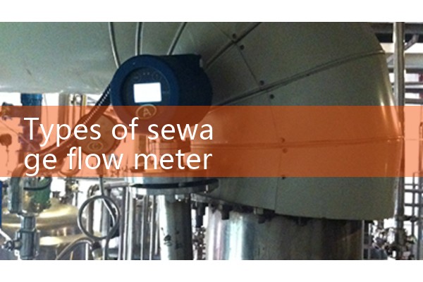 Types of sewage flow meters